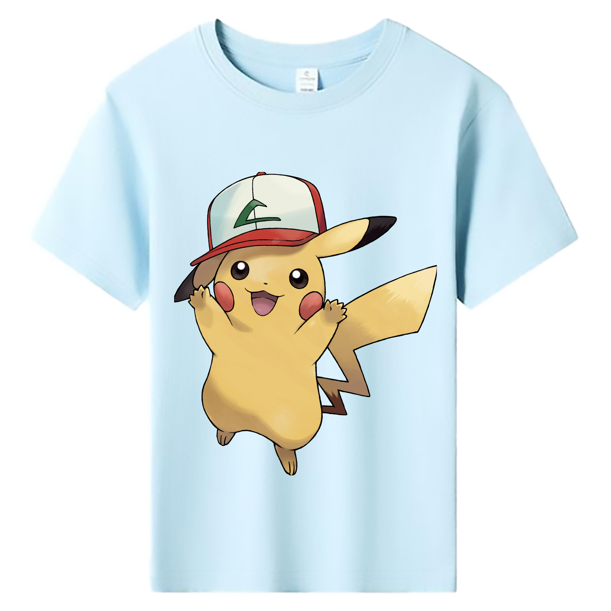 （画像用） ポケットモンスター Pokémon 綿100％キッズTシャツ（フロントプリント）